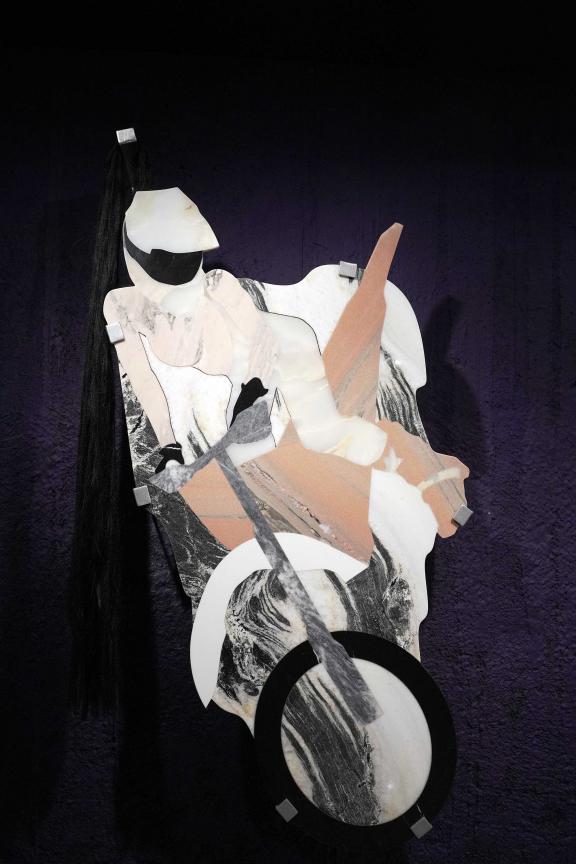 Evi Kalogiropoulou, She was honored by having a bronze statue of a chariot, 2020. 