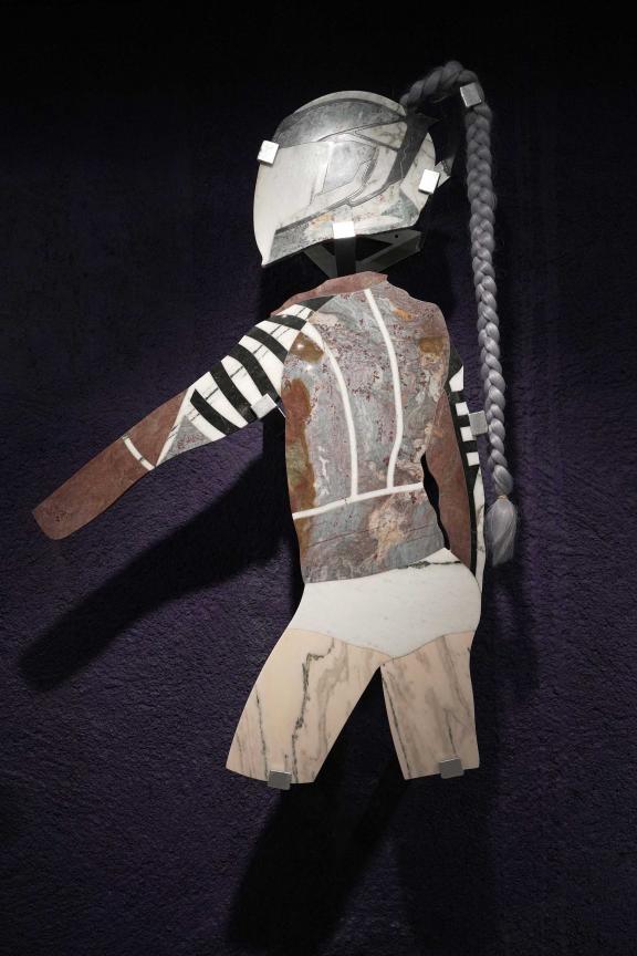 Evi Kalogiropoulou, I declare myself the only woman to have won this wreath, 2019.