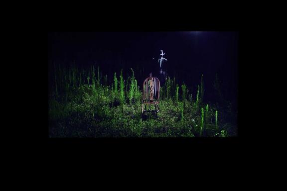 Rodney McMillian, Preacher Man, 2015. 