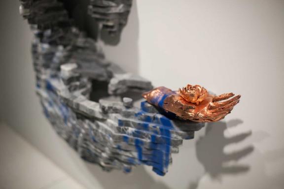 Petros Moris, Nature of Translation (to Theresa), 2019. 