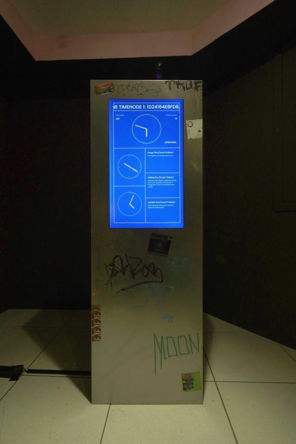 Nascent (Paul Seidler & Max Hampshire) in cooperation with Amy Ireland, Temporal Secessionism (Energy Time), 2021.