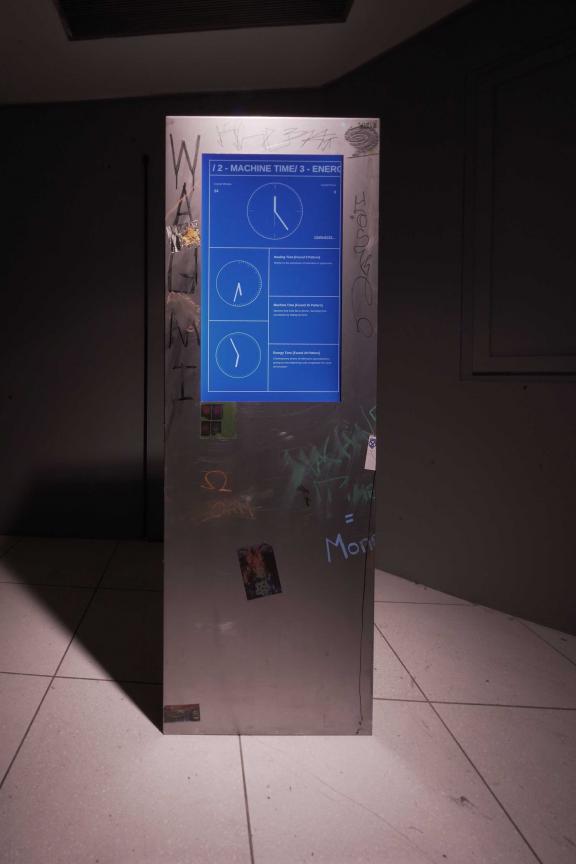 Nascent (Paul Seidler & Max Hampshire) in cooperation with Amy Ireland, Temporal Secessionism (Energy Time), 2021.