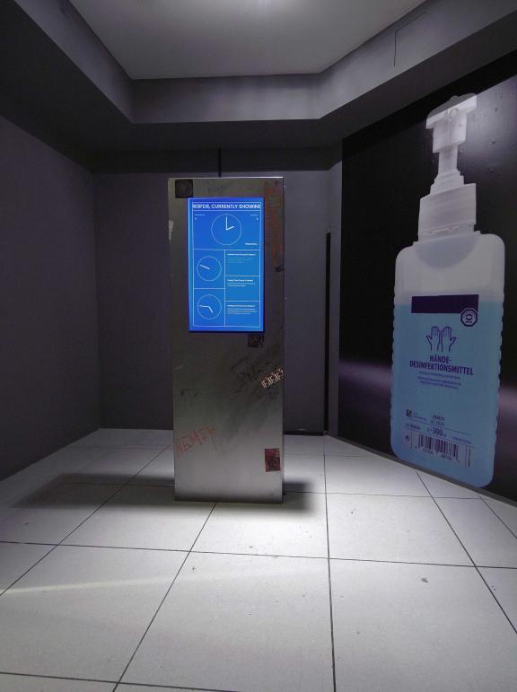 Nascent (Paul Seidler & Max Hampshire) in cooperation with Amy Ireland, Temporal Secessionism (Machine Time), 2021.