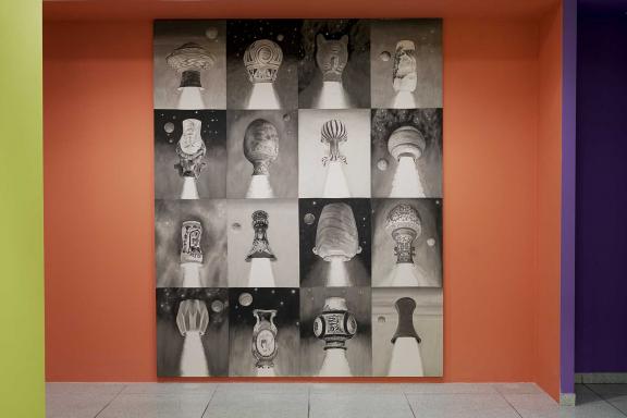 Filippos Telesto, Vase in Space, 2019. 