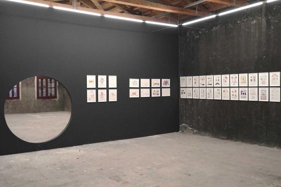 Suzanne Treister, From SURVIVOR (F) to The Escapist BHST (Black Hole Spacetime), 2016-2019.