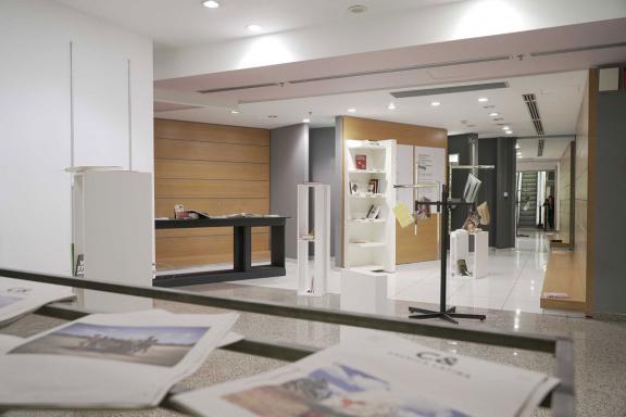 Contemporary And (C&), C& Center of Unfinished Business, 2021. Installation view at the 7th Athens Biennale 2021 ECLIPSE, photo: Nysos Vasilopoulos.