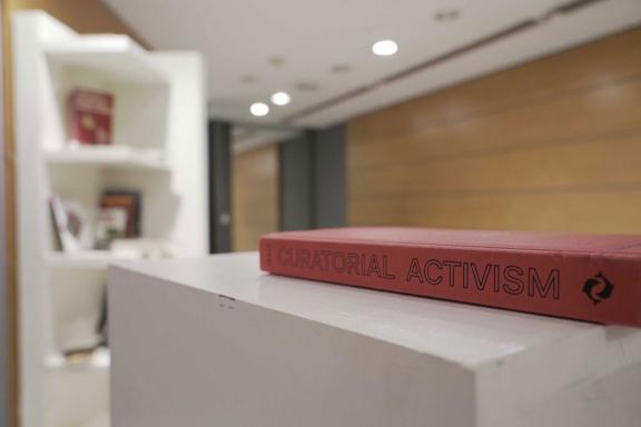 Contemporary And (C&), C& Center of Unfinished Business, 2021. Installation view at the 7th Athens Biennale 2021 ECLIPSE, photo: Nysos Vasilopoulos.