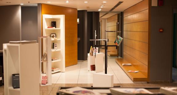 Contemporary And (C&), C& Center of Unfinished Business, 2021. Installation view at the 7th Athens Biennale 2021 ECLIPSE, photo: Emilios Haralambous.