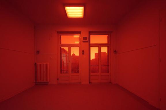 Deborah Joyce Holman & Yara Dulac Gisler with contributions by B Covington Sam-Sumana, FALSE PRPHT & Suutoo, Untitled (in rage), 2021. Installation view at the 7th Athens Biennale 2021 ECLIPSE, photo: Nysos Vasilopoulos.