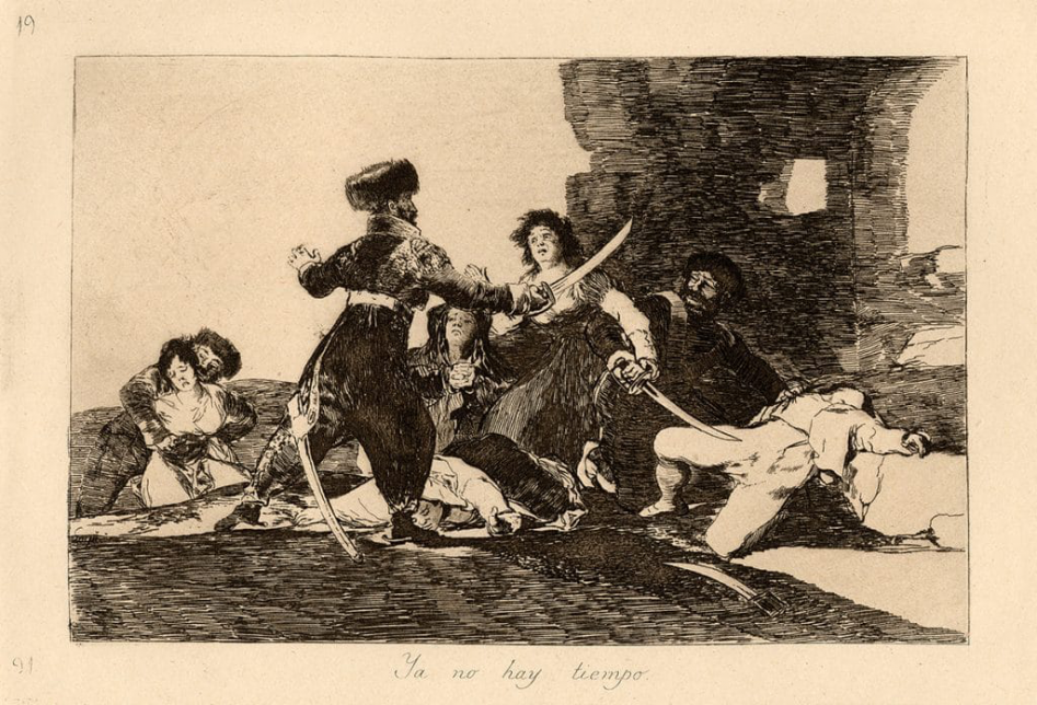 Francisco Goya, The Disasters of War, 1810-1820, print